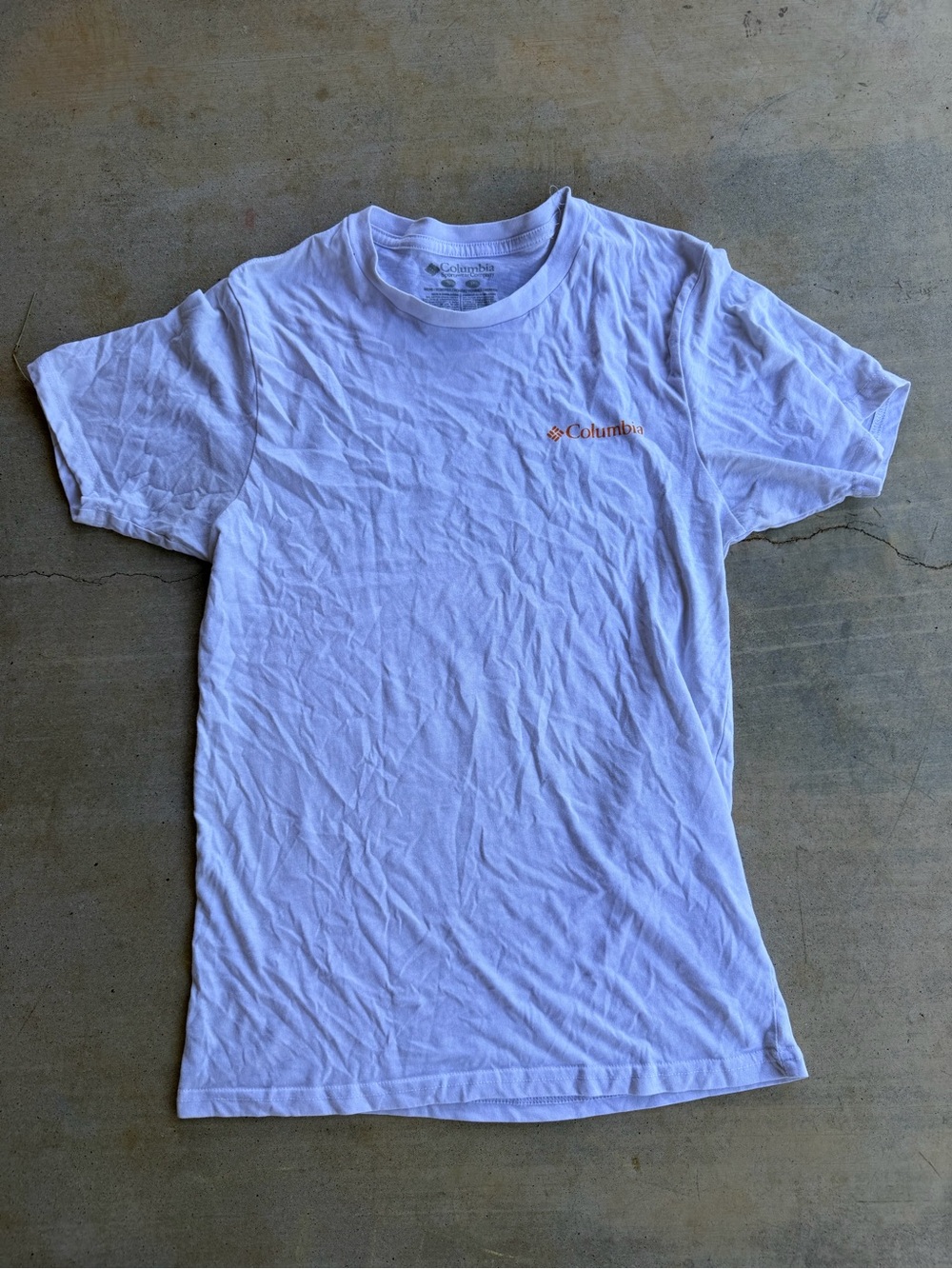 Columbia white shirt